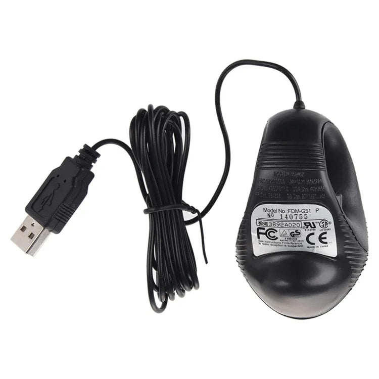 Tragbare Mini-Handmaus mit Kabel
