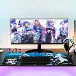 Logitech G840 KDA Gaming-Tastatur-Mauspad, Tischunterlage, Größe: 900 x 400 x 3 mm