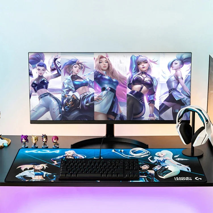 Logitech G840 KDA Gaming-Tastatur-Mauspad, Tischunterlage, Größe: 900 x 400 x 3 mm