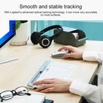 Logitech Voice M380 4-Tasten-Funkmaus mit intelligenter Spracheingabe, M380