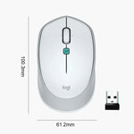 Logitech Voice M380 4-Tasten-Funkmaus mit intelligenter Spracheingabe, M380