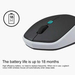 Logitech Voice M380 4-Tasten-Funkmaus mit intelligenter Spracheingabe, M380