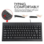 KB-301A Multimedia-Notebook-Mini-Tastatur mit Kabel, Arabische Version