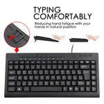 KB-301A Multimedia-Notebook-Mini-Tastatur mit Kabel, Cangjie-Version
