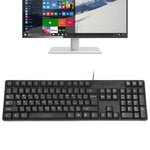 MC-689 Wasserdichte kabelgebundene USB-Tastatur, arabische Version, MC-689