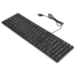 MC-689 Wasserdichte kabelgebundene USB-Tastatur, arabische Version, MC-689