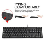 MC-689 Wasserdichte kabelgebundene USB-Tastatur, arabische Version, MC-689