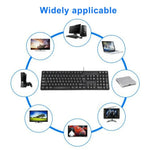 MC-689 Wasserdichte kabelgebundene USB-Tastatur, arabische Version, MC-689