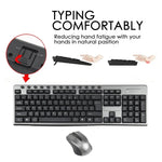 KB-6600 2,4-GHz-Büro-Tastatur-Maus-Set, wasserdicht
