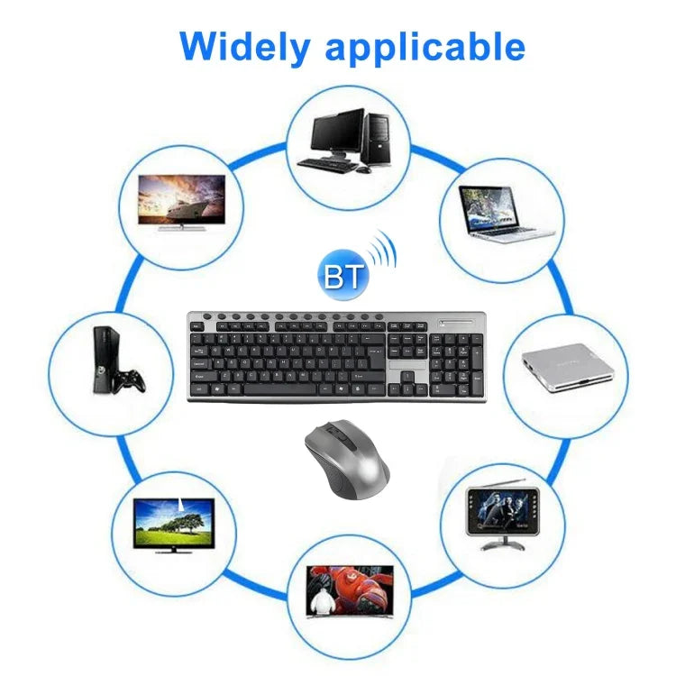 KB-6600 2,4-GHz-Büro-Tastatur-Maus-Set, wasserdicht