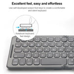 B088 Universelle Mini-Faltbare Dreikanal-Bluetooth-Funktastatur, B088
