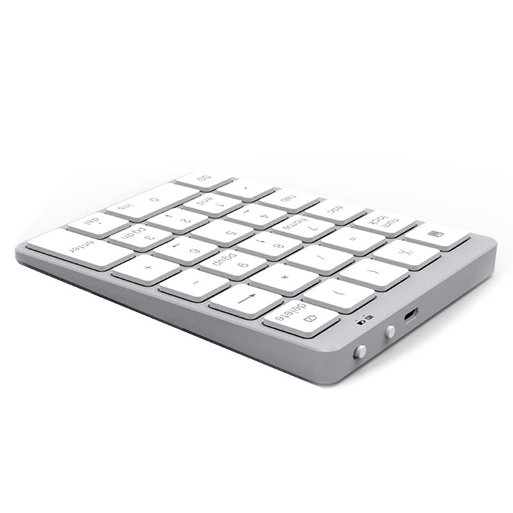 N960 Ultradünne, universelle, wiederaufladbare, kabellose Bluetooth-Tastatur aus Aluminiumlegierung, N960