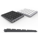 N960 Ultradünne, universelle, wiederaufladbare, kabellose Bluetooth-Tastatur aus Aluminiumlegierung, N960