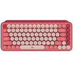 Logitech POP KEYS Mechanische Bluetooth-Tastatur mit runden Tasten