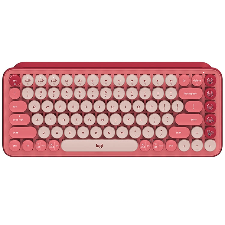 Logitech POP KEYS Mechanische Bluetooth-Tastatur mit runden Tasten