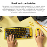 Logitech POP KEYS Mechanische Bluetooth-Tastatur mit runden Tasten