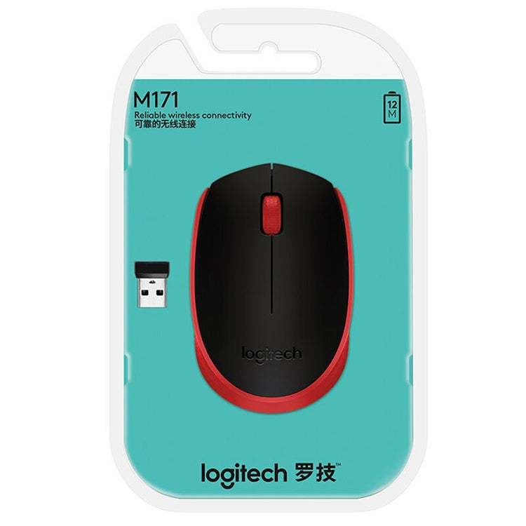 Logitech M171 1000DPI USB-Funkmaus mit 2,4-GHz-Empfänger