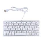 450 78-Tasten Ultradünne USB-Kabeltastatur