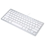 450 78-Tasten Ultradünne USB-Kabeltastatur