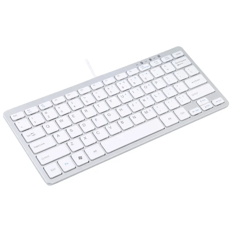 450 78-Tasten Ultradünne USB-Kabeltastatur