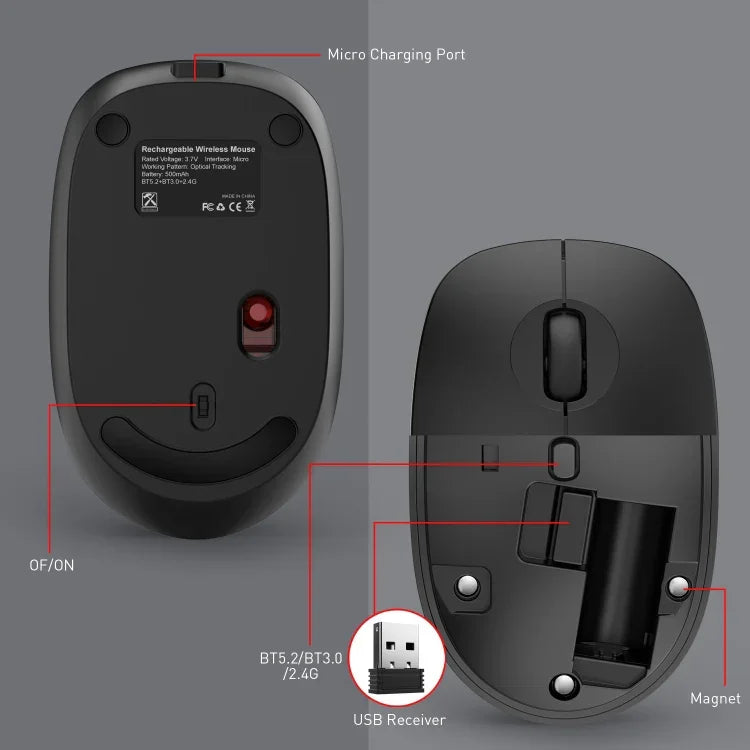 MKESPN 859 2,4-GHz-Funkmaus, 2,4 GHz