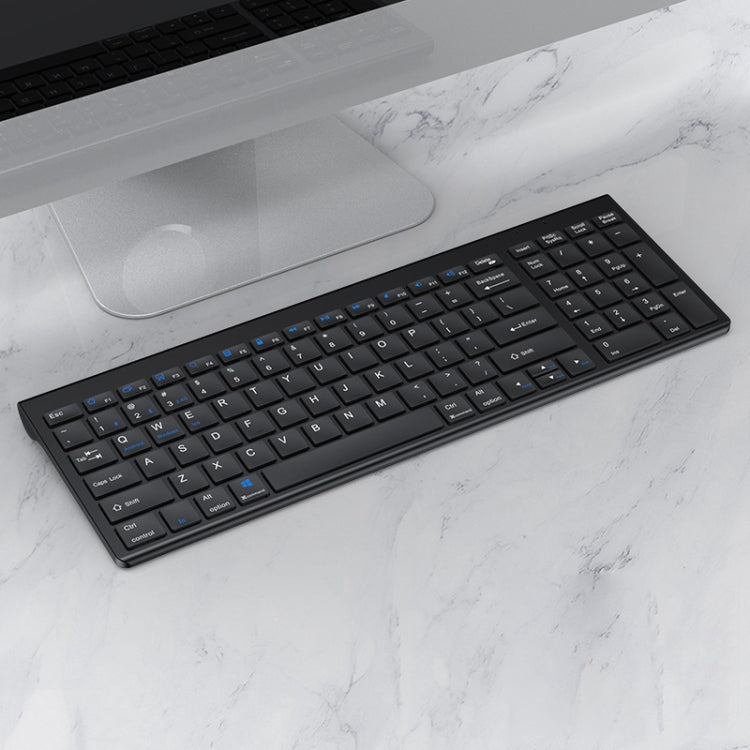 109 Kabellose Bluetooth-Tastatur mit drei Modi, Tastatur mit drei Modi