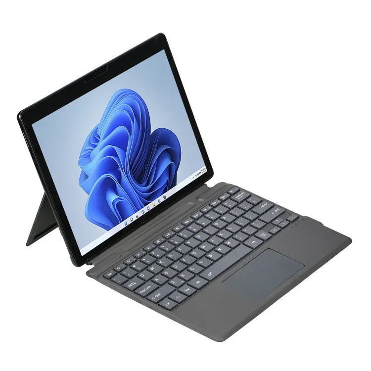 Lederhülle mit Bluetooth-Tastatur und Stiftfach für Microsoft Surface Pro 8 / Pro X Tablet