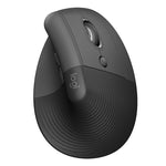 Logitech Lift Vertical 1000DPI 2,4 GHz Ergonomische kabellose Bluetooth Dual-Mode-Maus