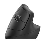 Logitech Lift Vertical 1000DPI 2,4 GHz Ergonomische kabellose Bluetooth Dual-Mode-Maus