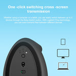 Logitech Lift Vertical 1000DPI 2,4 GHz Ergonomische kabellose Bluetooth Dual-Mode-Maus