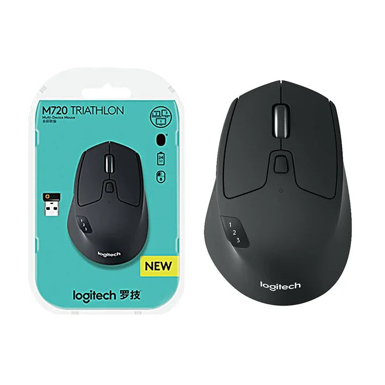 Logitech M720 1000DPI 2,4 GHz kabellose Bluetooth-Multimode-Maus