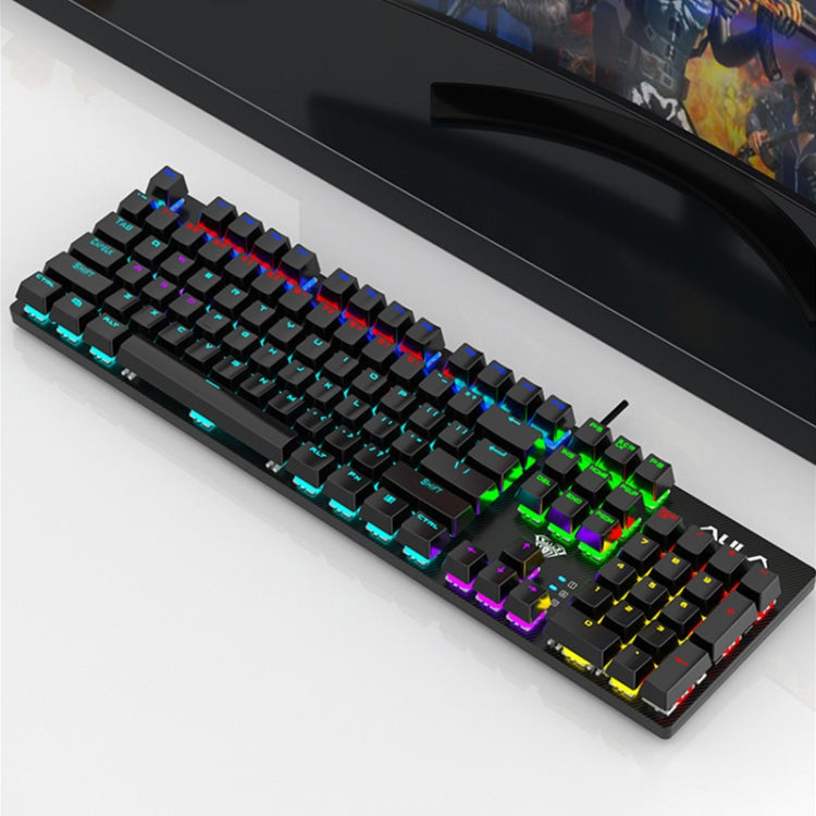 AULA S2022 Kabelgebundene mechanische USB-Tastatur