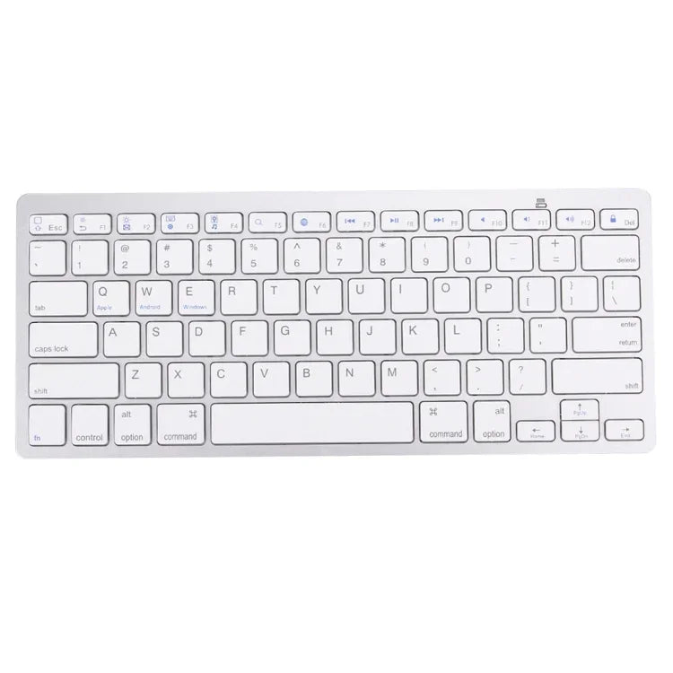 BK-3001 Kabellose Bluetooth-Tastatur mit 78 Tasten, ultradünn, für Windows / iPad / iPhone