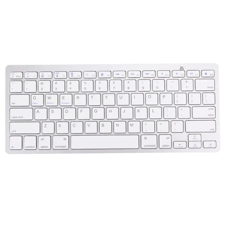 BK-3001 Kabellose Bluetooth-Tastatur mit 78 Tasten, ultradünn, für Windows / iPad / iPhone