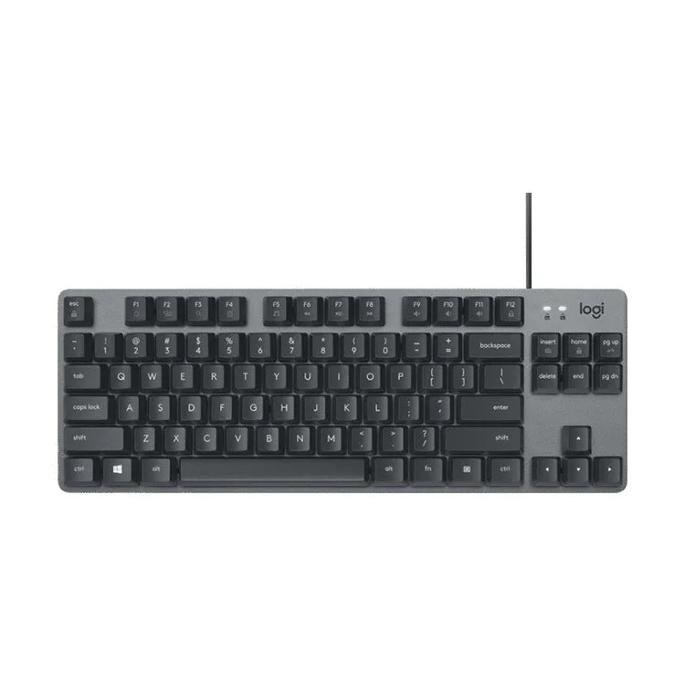 Logitech K835 Mini Mechanische Kabeltastatur, Grüner Schaft