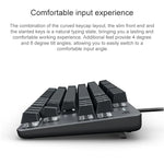 Logitech K835 Mini Mechanische Kabeltastatur, Grüner Schaft