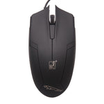 Chasing Leopard 119 USB Universal kabelgebundene optische Gaming-Maus, Länge: 1,45 m, 119 Schwarz, 119 Tiefschwarz, 119 Weiß