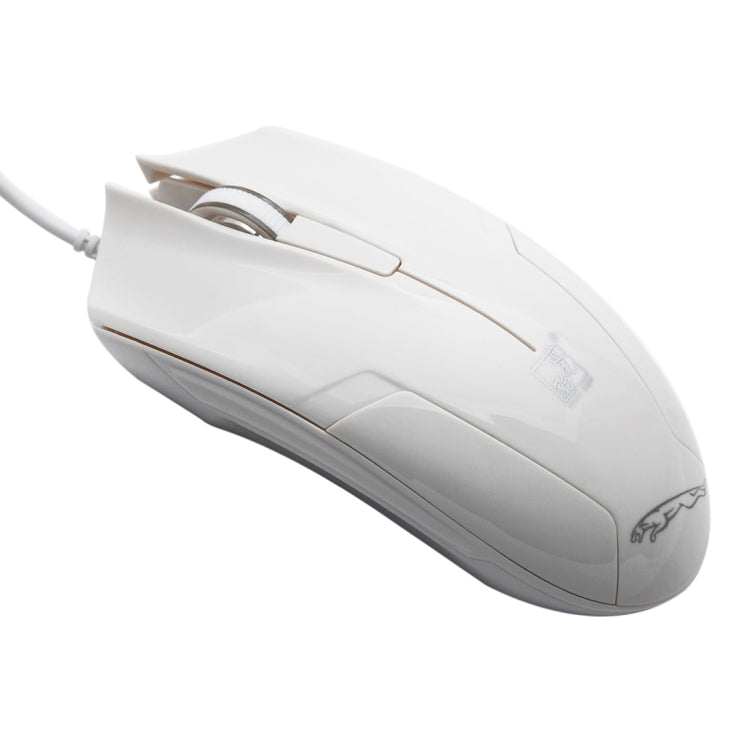 Chasing Leopard 119 USB Universal kabelgebundene optische Gaming-Maus, Länge: 1,45 m, 119 Schwarz, 119 Tiefschwarz, 119 Weiß