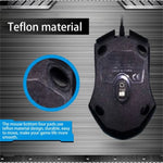 Chasing Leopard 129 USB Universal-Kabelgebundene Optische Gaming-Maus mit Gegengewicht, Länge: 1,3 m, 129