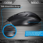 Chasing Leopard 129 USB Universal-Kabelgebundene Optische Gaming-Maus mit Gegengewicht, Länge: 1,3 m, 129