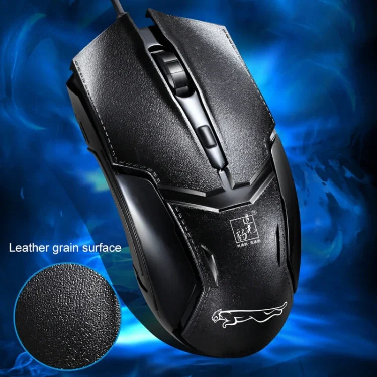 Chasing Leopard 179 USB 1600DPI Drei-Gang-Kabelgebundene Optische Gaming-Maus, Länge: 1,3 m, 179