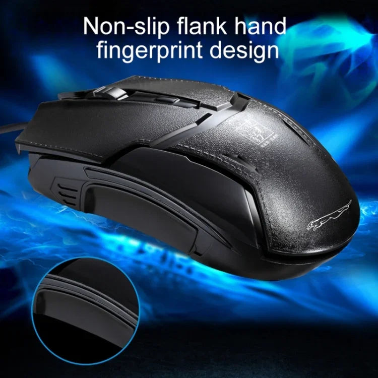 Chasing Leopard 179 USB 1600DPI Drei-Gang-Kabelgebundene Optische Gaming-Maus, Länge: 1,3 m, 179