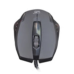 Chasing Leopard 512G USB-Gaming-Maus, kabelgebunden, mattiert, optische Optik, Länge: 1,3 m, 512 g