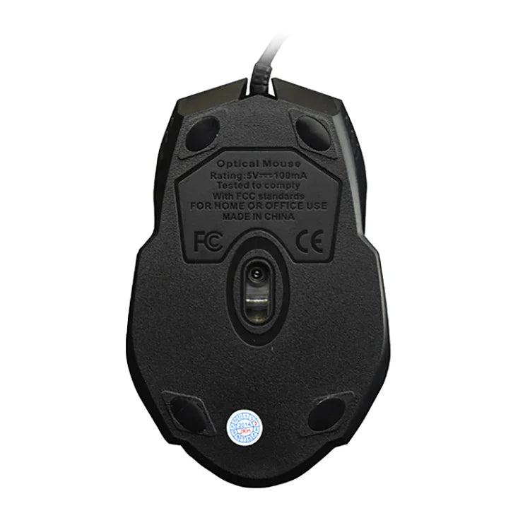 Chasing Leopard 512G USB-Gaming-Maus, kabelgebunden, mattiert, optische Optik, Länge: 1,3 m, 512 g