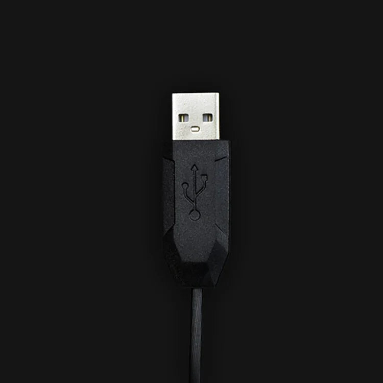 Chasing Leopard 512G USB-Gaming-Maus, kabelgebunden, mattiert, optische Optik, Länge: 1,3 m, 512 g