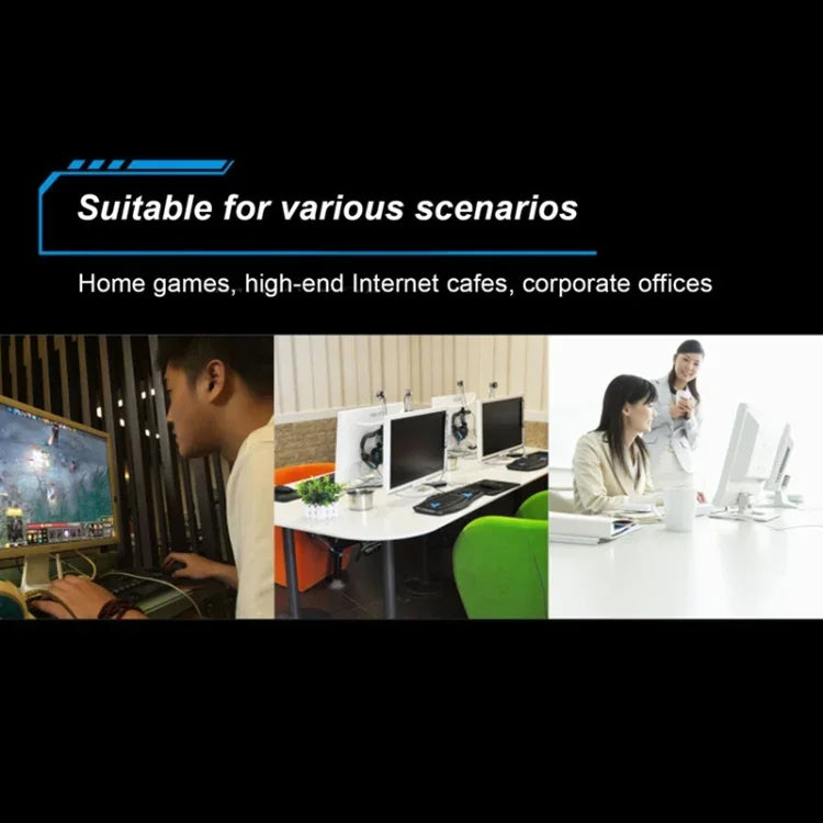Chasing Leopard K1 USB 1600DPI Dreistufige, einstellbare LED-Hintergrundbeleuchtung, geräuschlose kabelgebundene optische Gaming-Maus, Länge: 1,3 m