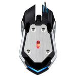 Chasing Leopard K1 USB 1600DPI Dreistufige, einstellbare LED-Hintergrundbeleuchtung, geräuschlose kabelgebundene optische Gaming-Maus, Länge: 1,3 m