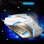Chasing Leopard K1 USB 1600DPI Dreistufige, einstellbare LED-Hintergrundbeleuchtung, geräuschlose kabelgebundene optische Gaming-Maus, Länge: 1,3 m