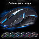 Chasing Leopard V17 USB 2400DPI vierstufig einstellbare optische kabelgebundene Gaming-Maus mit LED-Atemlicht, Kabellänge: 1,45 m, V17, V17 Jet Black