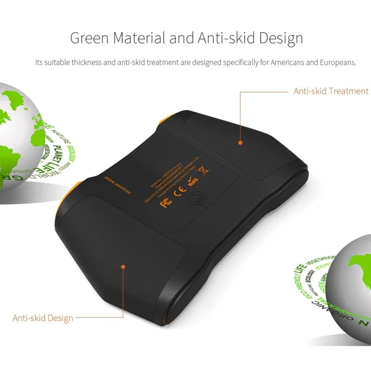 VIBOTON i8 Plus Aktualisierte 2,4-GHz-QWERT-Mini-Funktastatur mit Touchpad für TV-Box, Mi Box, Computer, Tablet, Laptop und Projektor (Schwarz), Kabellose Tastatur